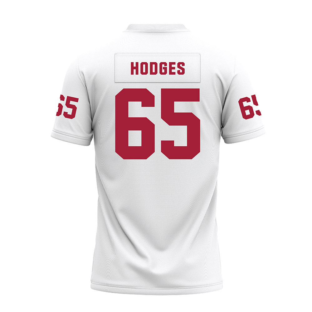 Oklahoma - NCAA Football : Ace Hodges - White Premium Football Jersey-1