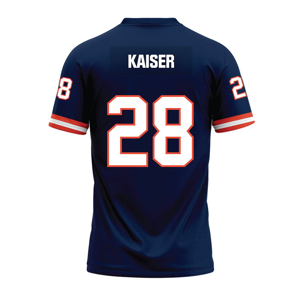 Illinois - NCAA Football : Karson Kaiser - Blue Premium Football Jersey