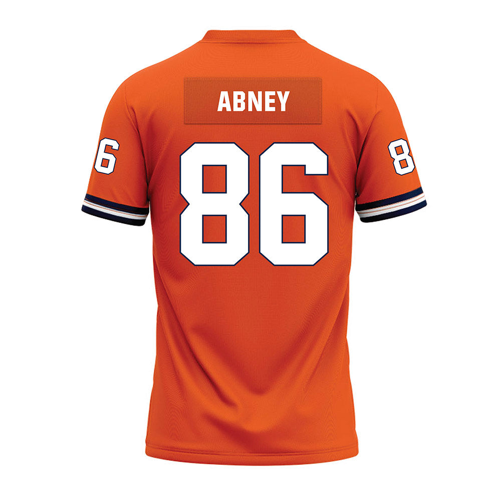 Illinois - NCAA Football : Christian Abney - Orange Premium Football Jersey-1