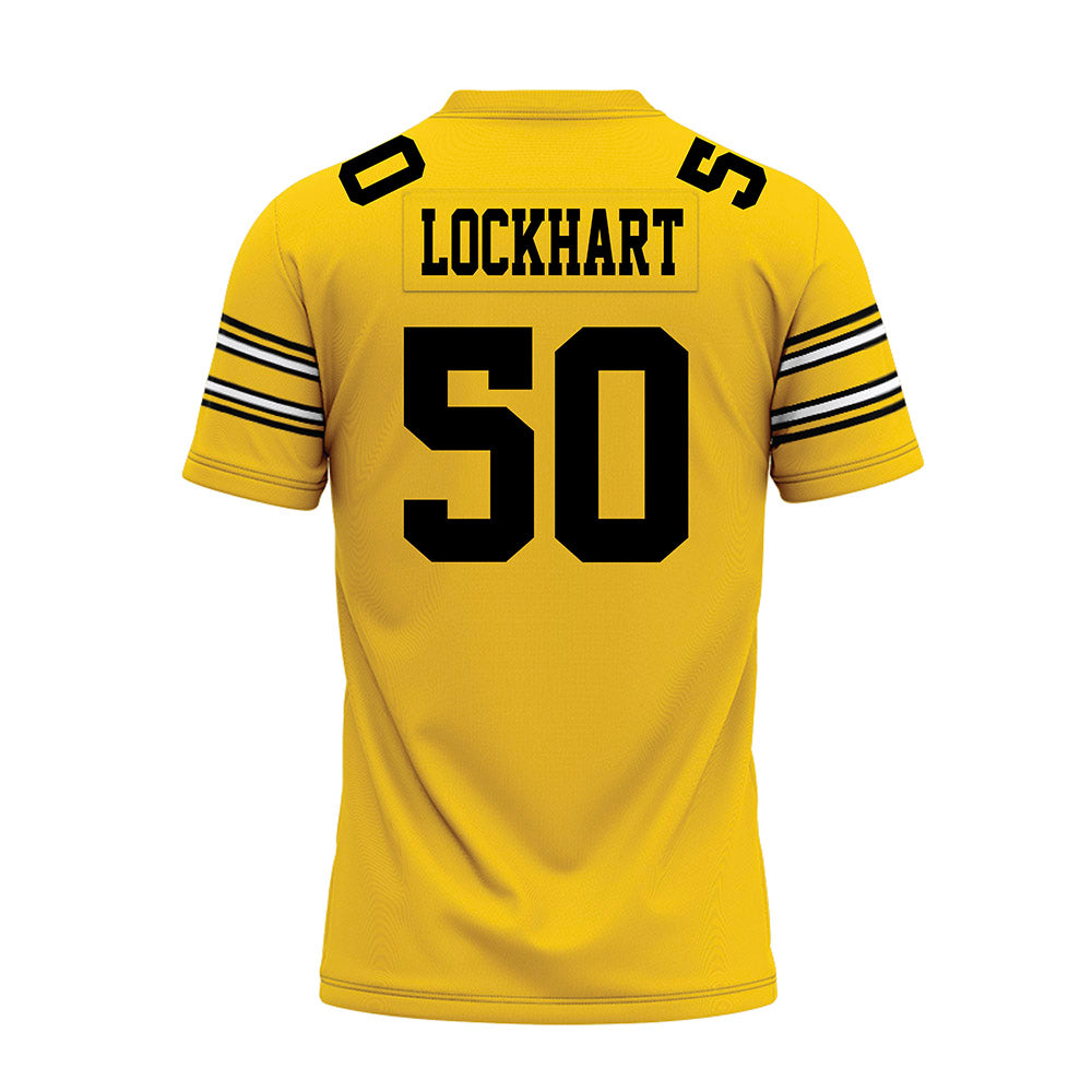 Iowa - NCAA Football : Will Lockhart - Gold Football Jersey-1