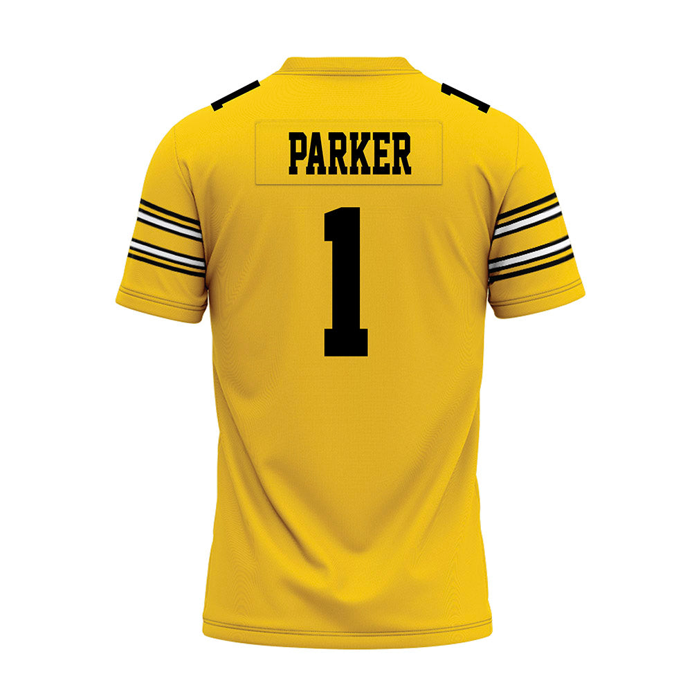 Iowa - NCAA Football : KJ Parker - Gold Football Jersey-1