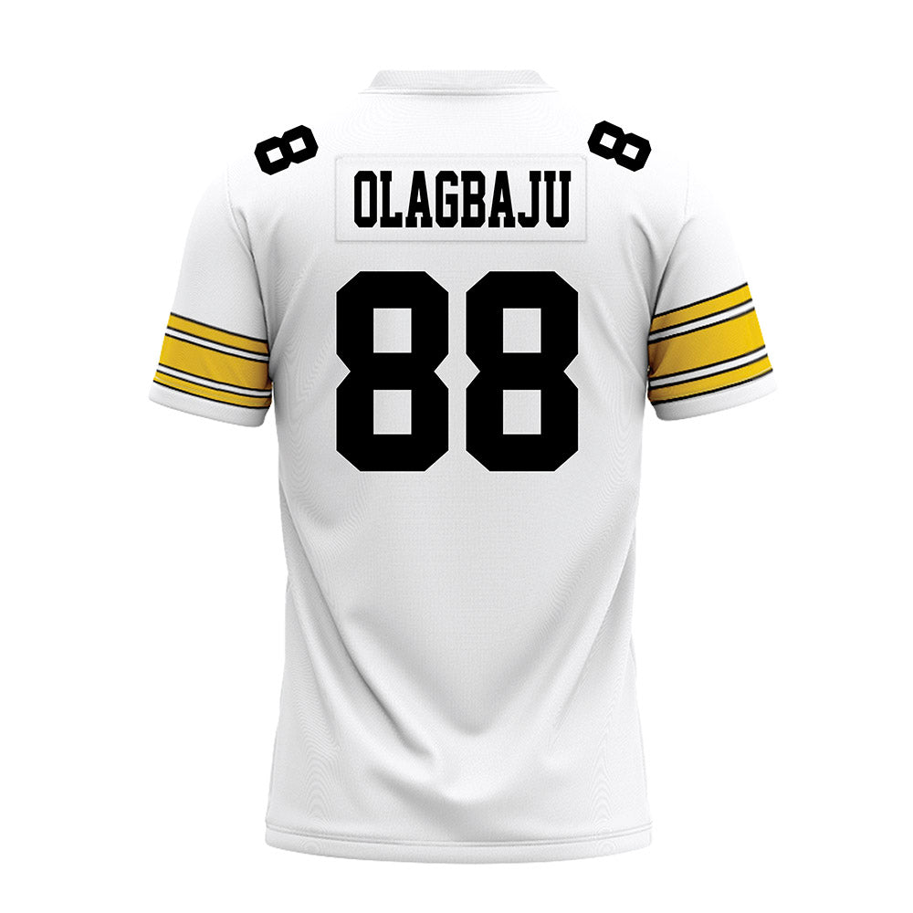 Iowa - NCAA Football : Emmanuel Olagbaju - Premium Football Jersey-1