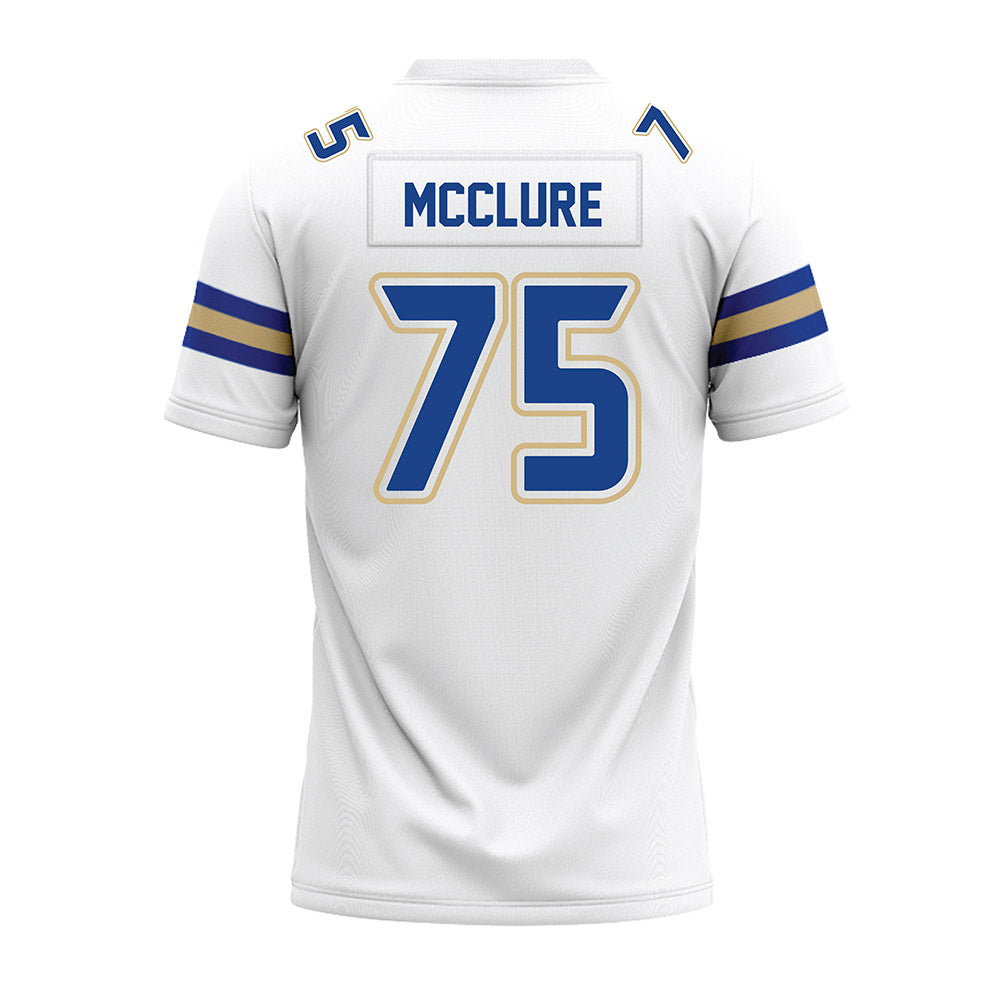 Tulsa - NCAA Football : Evan Mcclure - White Premium Football Jersey-1