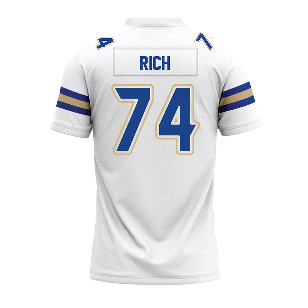 Tulsa - NCAA Football : Logan Rich - White Premium Football Jersey-1