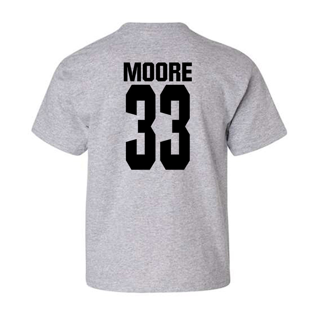 NC State - NCAA Football : Zykir Moore - Classic Shersey Youth T-Shirt-1