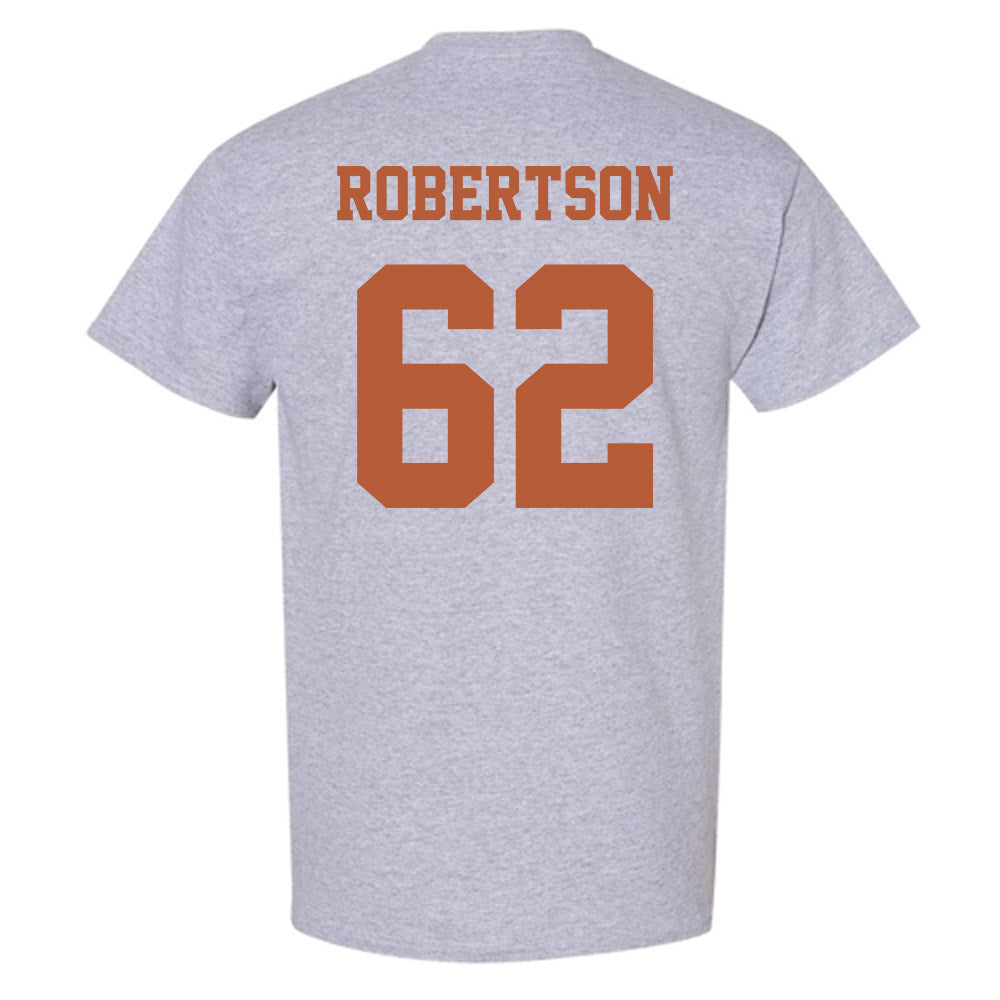 Texas - NCAA Football : Connor Robertson - Classic Shersey T-Shirt-5