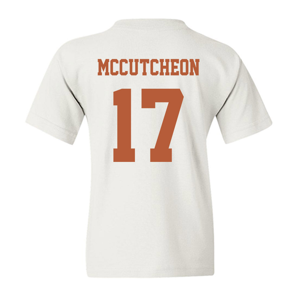 Texas - NCAA Football : Daylan McCutcheon - Classic Shersey Youth T-Shirt-5