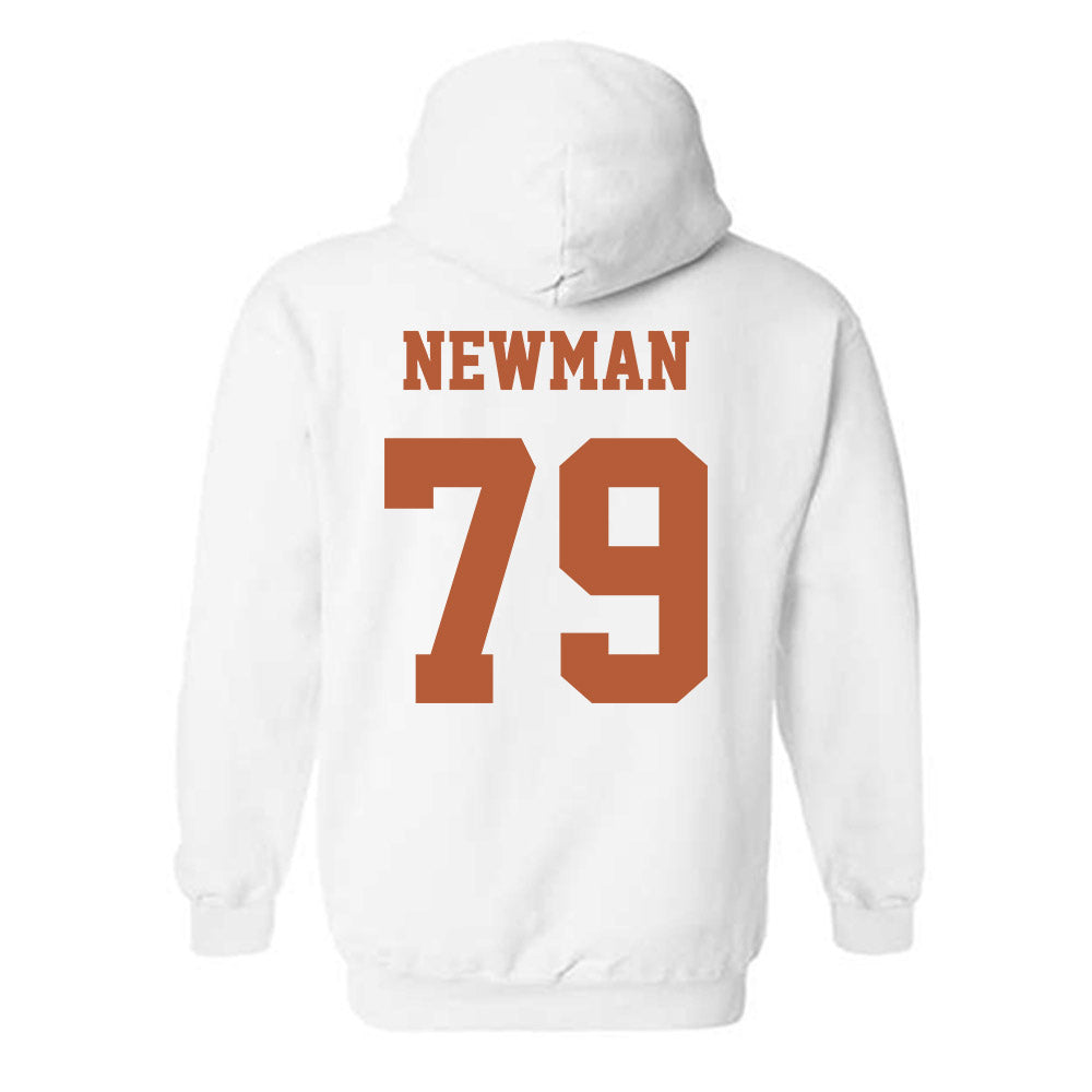 Texas - NCAA Football : Jonte Newman - Classic Shersey Hooded Sweatshirt-5