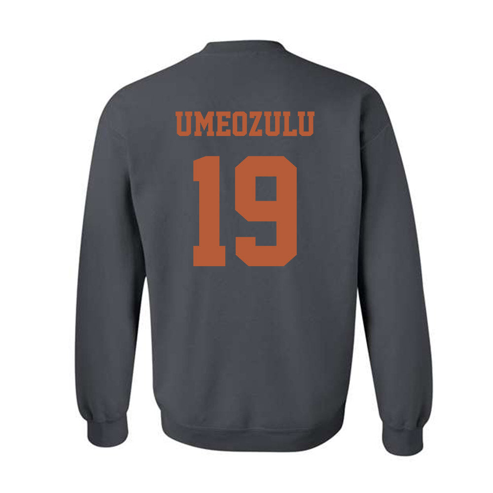 Texas - NCAA Football : Zina Umeozulu - Classic Shersey Crewneck Sweatshirt-5