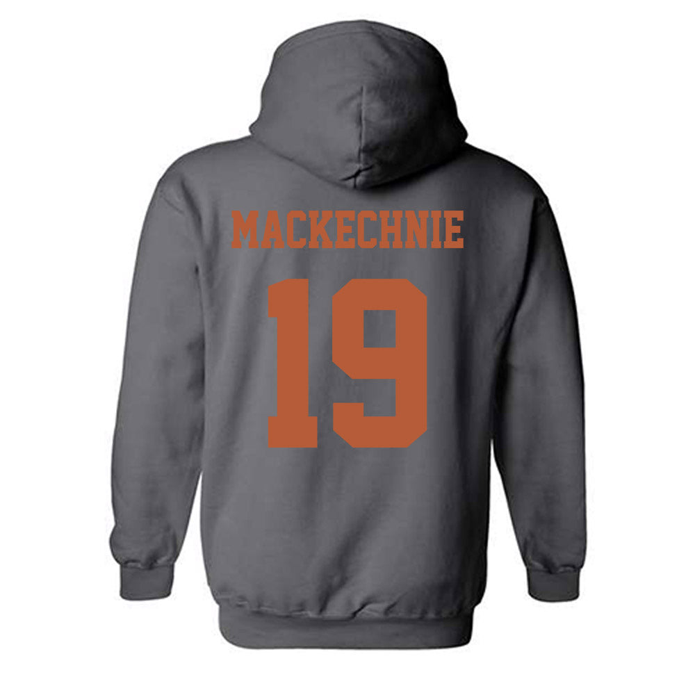 Texas - NCAA Beach Volleyball : Caroline Mackechnie - Classic Shersey Hooded Sweatshirt-5
