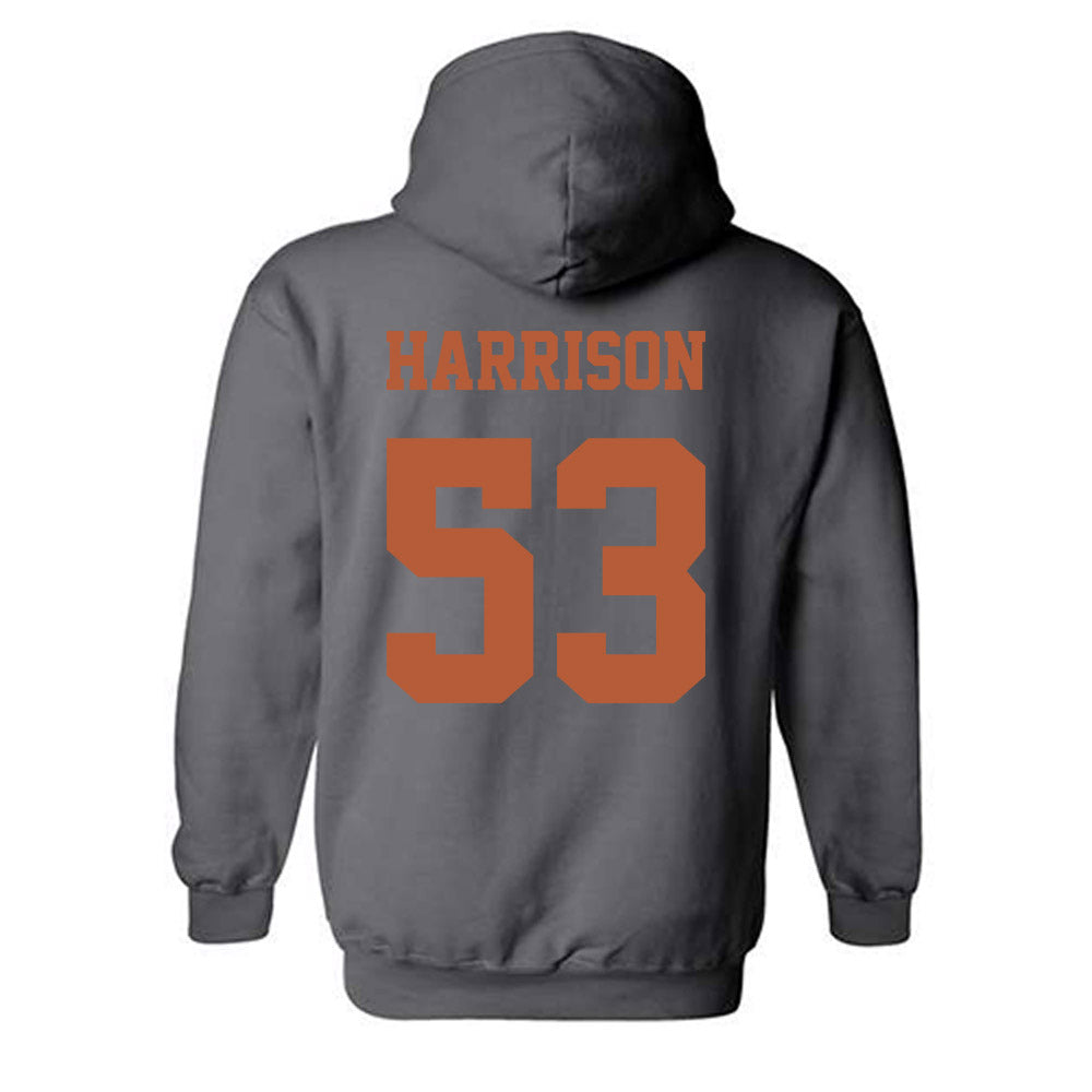 Texas - NCAA Baseball : Luke Harrison - Classic Shersey Hooded Sweatshirt