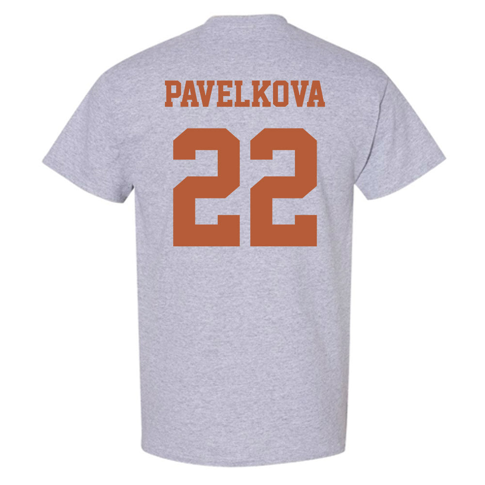 Texas - NCAA Beach Volleyball : Anna Pavelkova - Classic Shersey T-Shirt-5