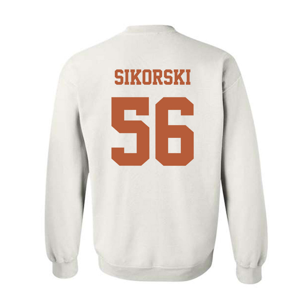 Texas - NCAA Football : Dylan Sikorski - Classic Shersey Crewneck Sweatshirt-5