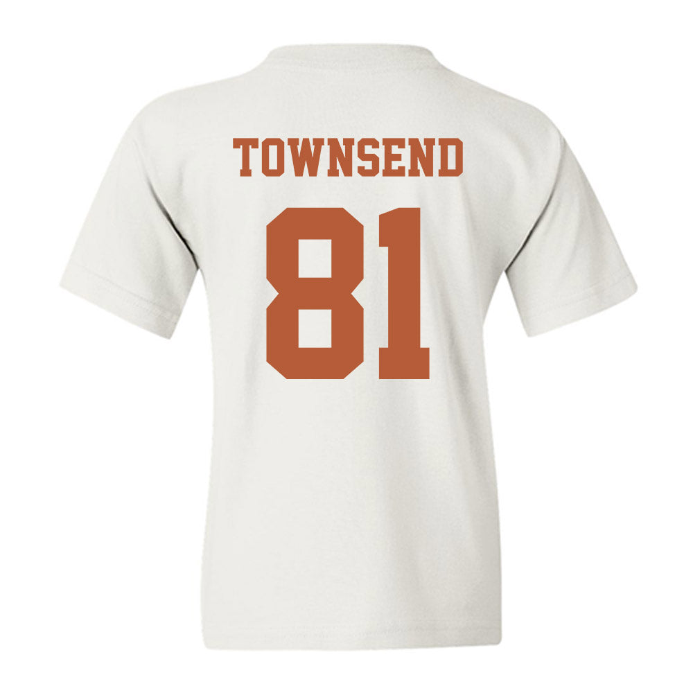Texas - NCAA Football : Nick Townsend - Classic Shersey Youth T-Shirt-5