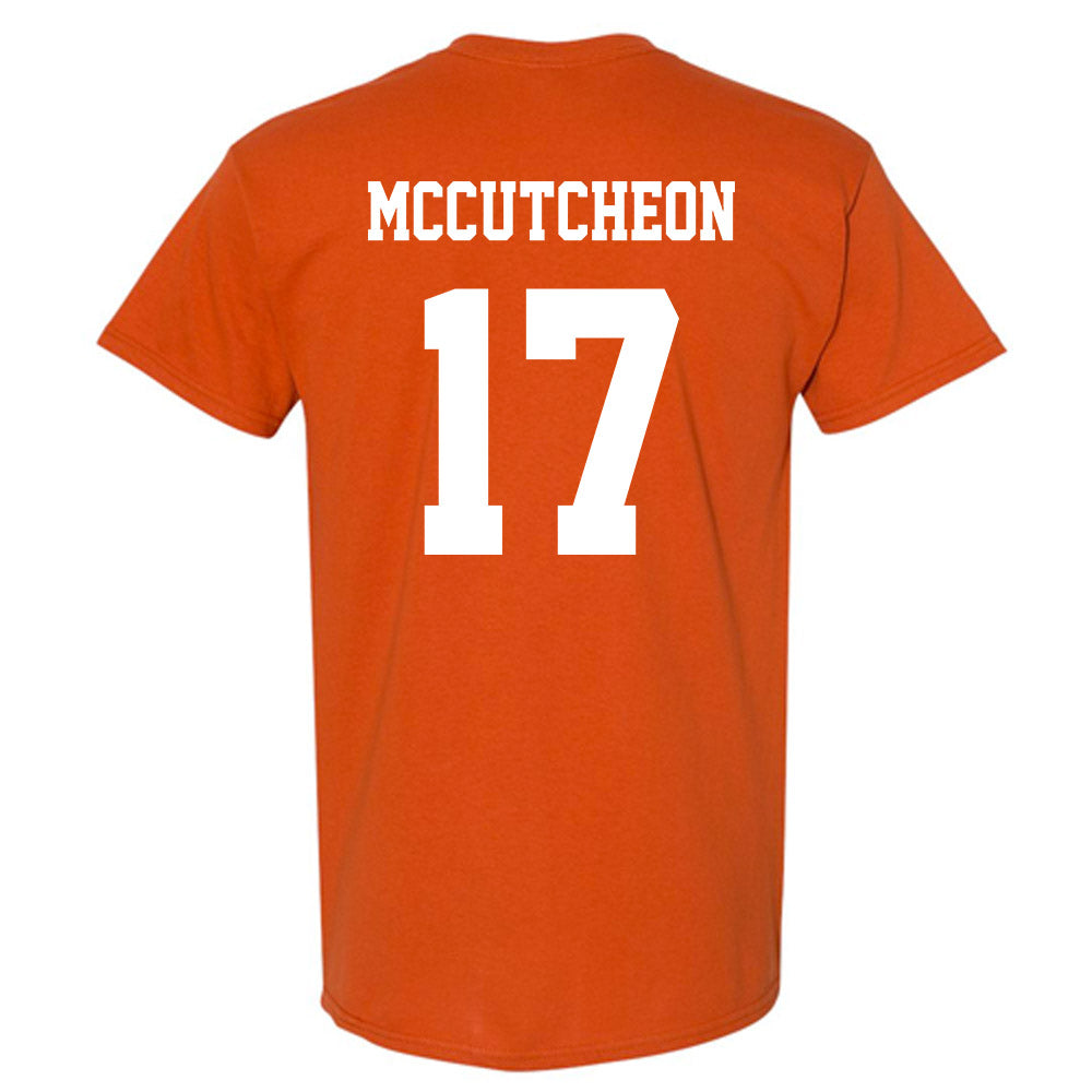 Texas - NCAA Football : Daylan Mccutcheon - Classic Shersey T-Shirt-1
