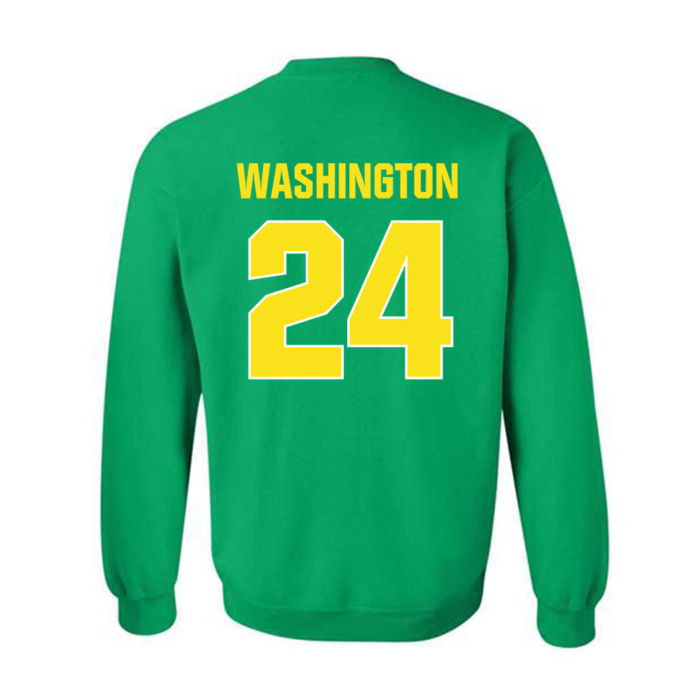 Oregon - NCAA Football : Jett Washington - Sports Shersey Crewneck Sweatshirt-1