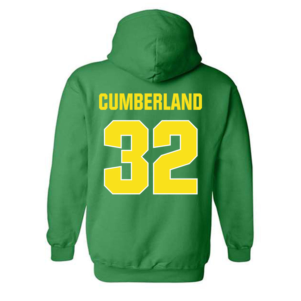 Oregon - NCAA Football : Tony Cumberland - Sports Shersey Hooded Sweatshirt-1