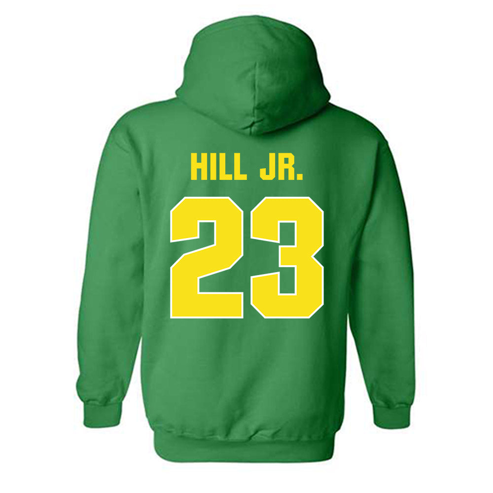 Oregon - NCAA Football : Dierre Hill Jr. - Sports Shersey Hooded Sweatshirt-1