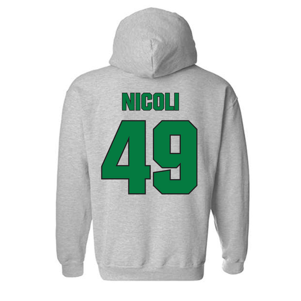 Oregon - NCAA Football : Jack Nicoli - Sports Shersey Hooded Sweatshirt-1