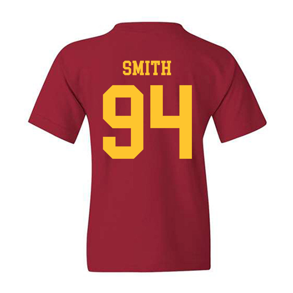 Iowa State - NCAA Football : Chase Smith - Sports Shersey Youth T-Shirt-1