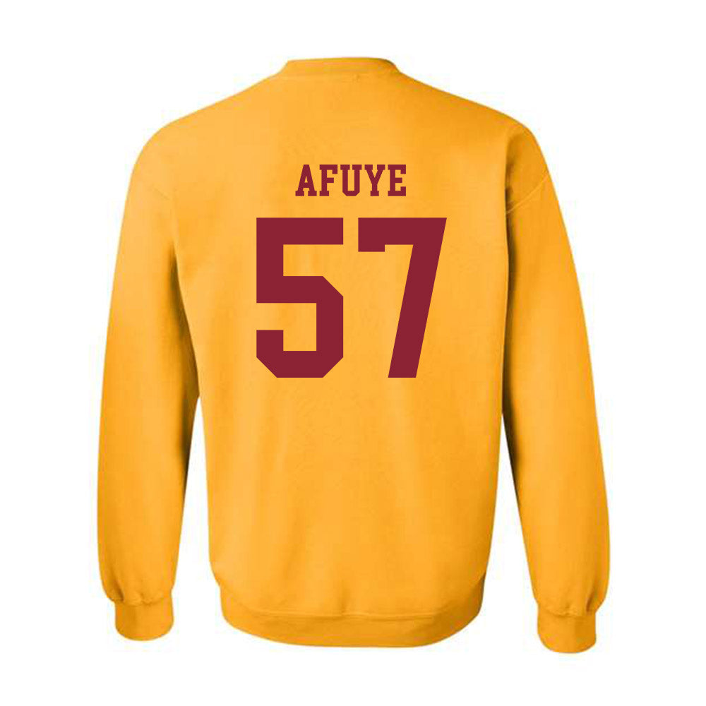 Iowa State - NCAA Football : Ajibola Afuye - Sports Shersey Crewneck Sweatshirt-1