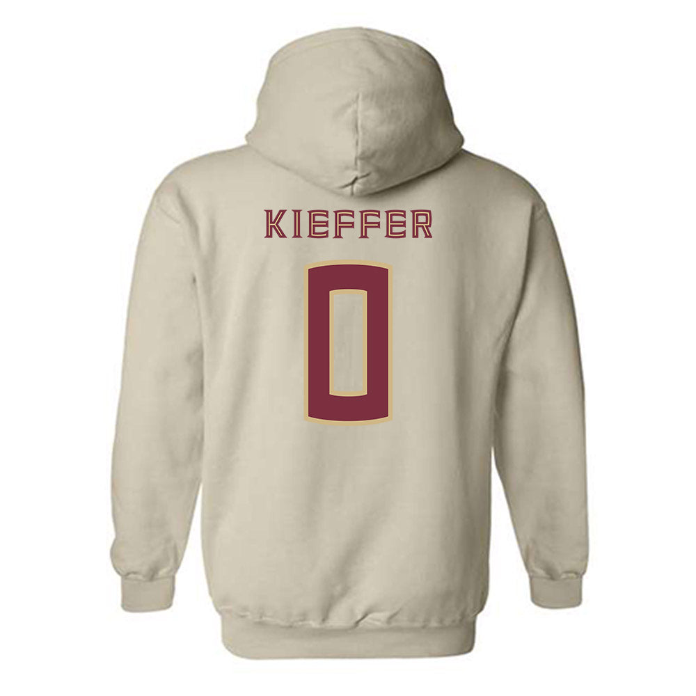 FSU - NCAA Women's Volleyball : Callie Kieffer - Replica Shersey Hooded Sweatshirt-1