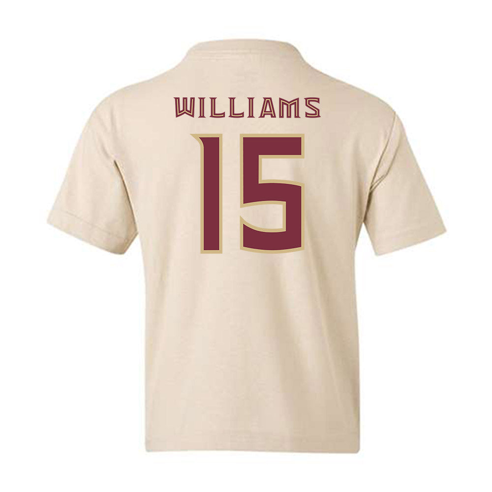 FSU - NCAA Women's Basketball : Sole Williams - Replica Shersey Youth T-Shirt-1