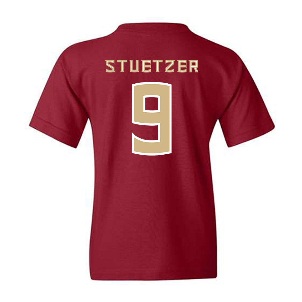 FSU - NCAA Baseball : John Stuetzer - Replica Shersey Youth T-Shirt-1