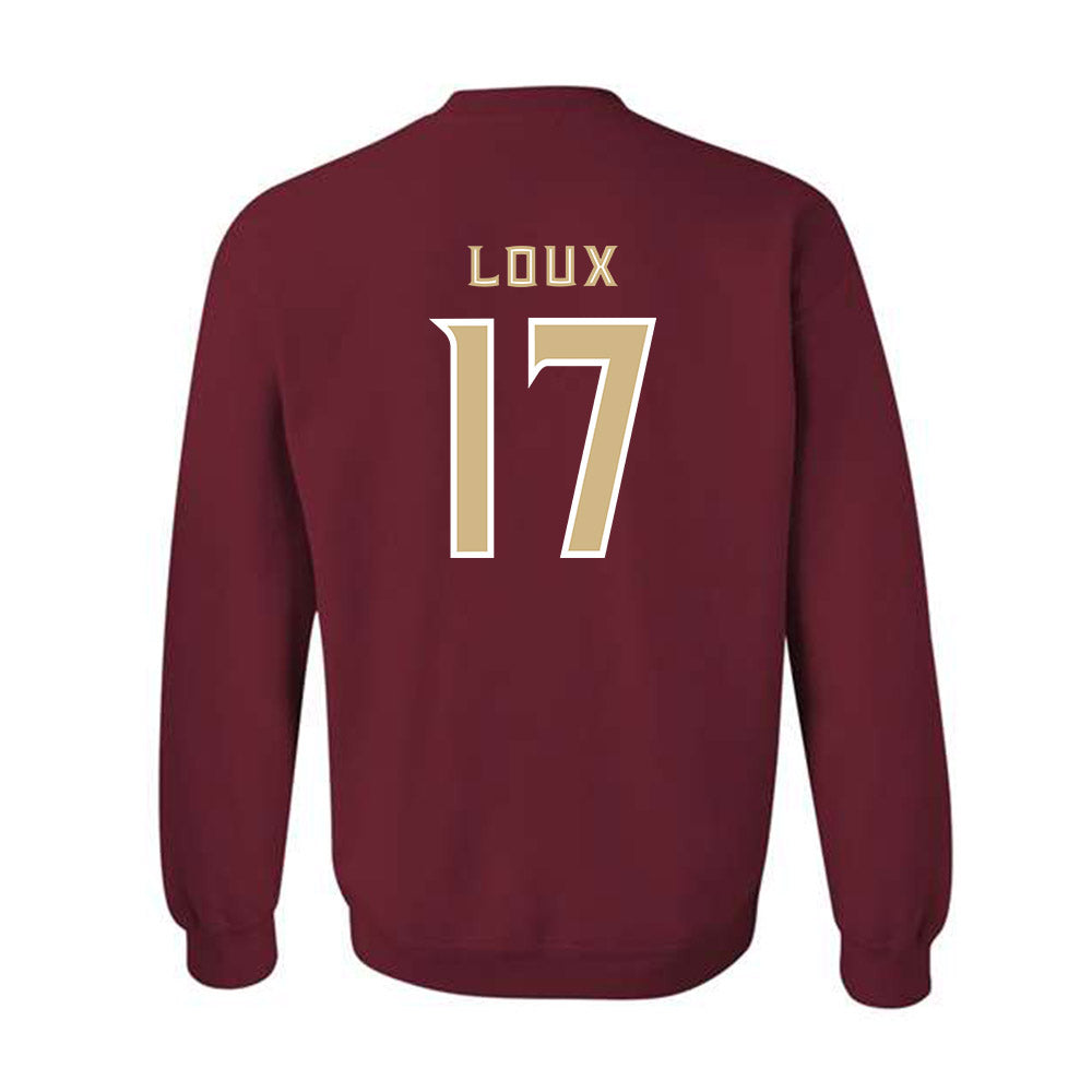 FSU - NCAA Women's Basketball : Kennedy Loux - Replica Shersey Crewneck Sweatshirt-1