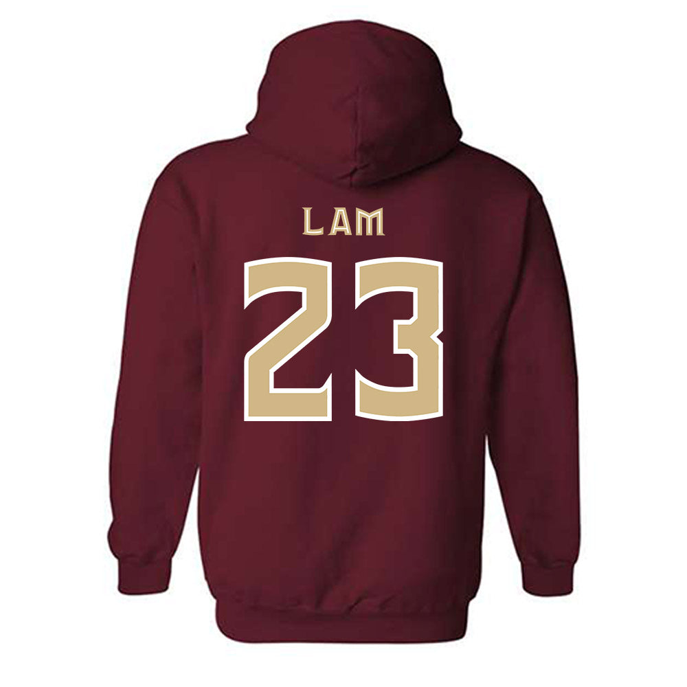 FSU - NCAA Beach Volleyball : Elena Lam - Replica Shersey Hooded Sweatshirt-1