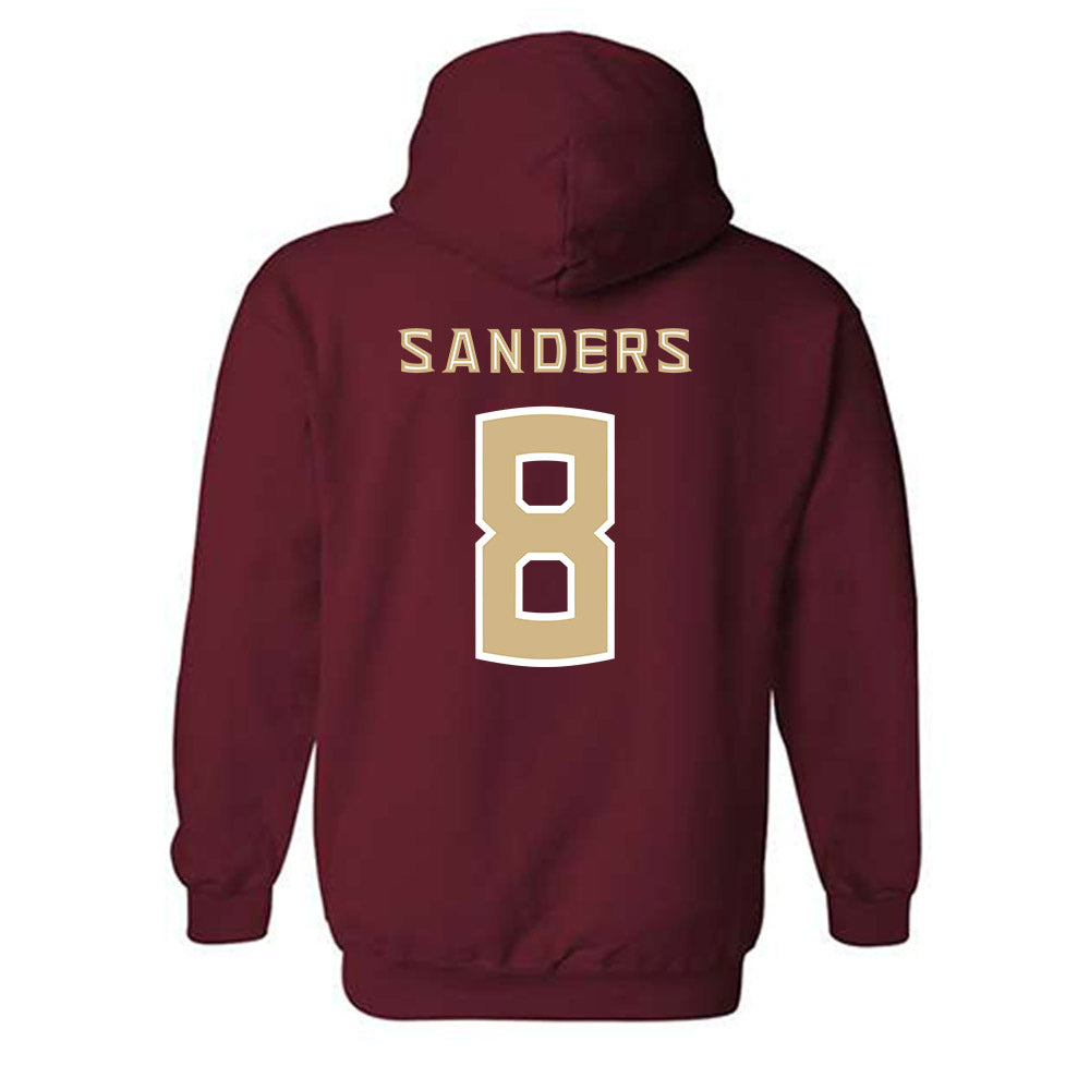 FSU - NCAA Women's Lacrosse : Marleigh Sanders - Replica Shersey Hooded Sweatshirt-1