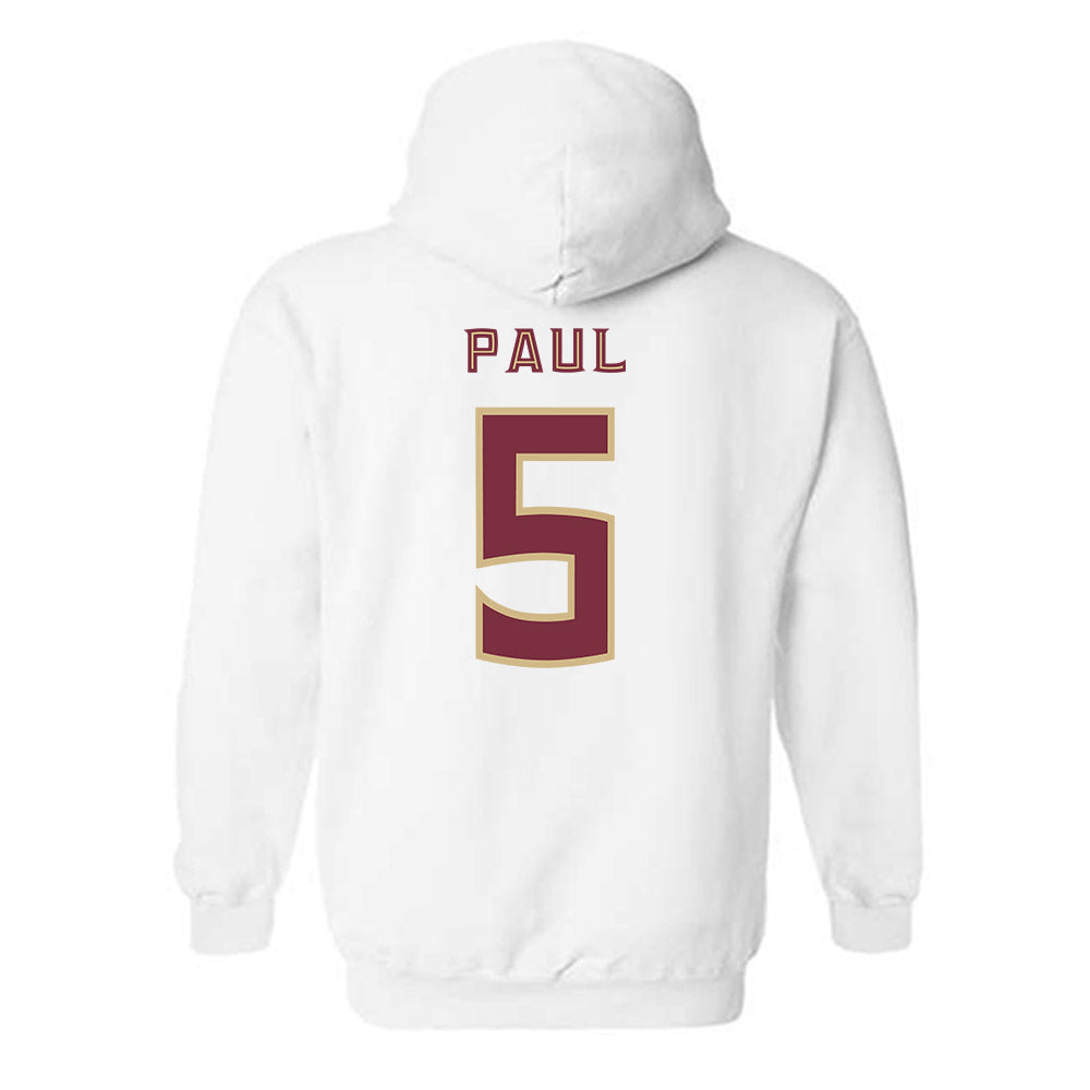 FSU - NCAA Men's Basketball : Collin Paul - Replica Shersey Hooded Sweatshirt-1