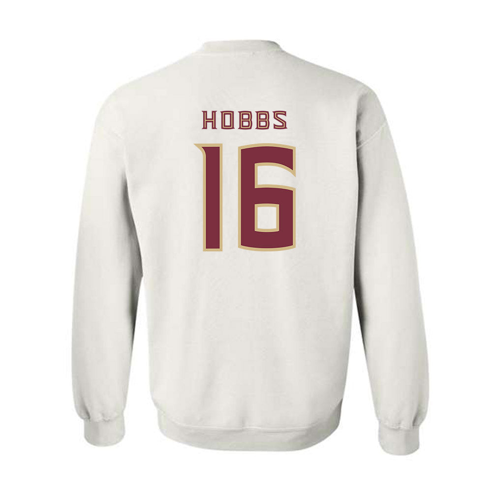 FSU - NCAA Football : Karson Hobbs - Replica Shersey Crewneck Sweatshirt-1