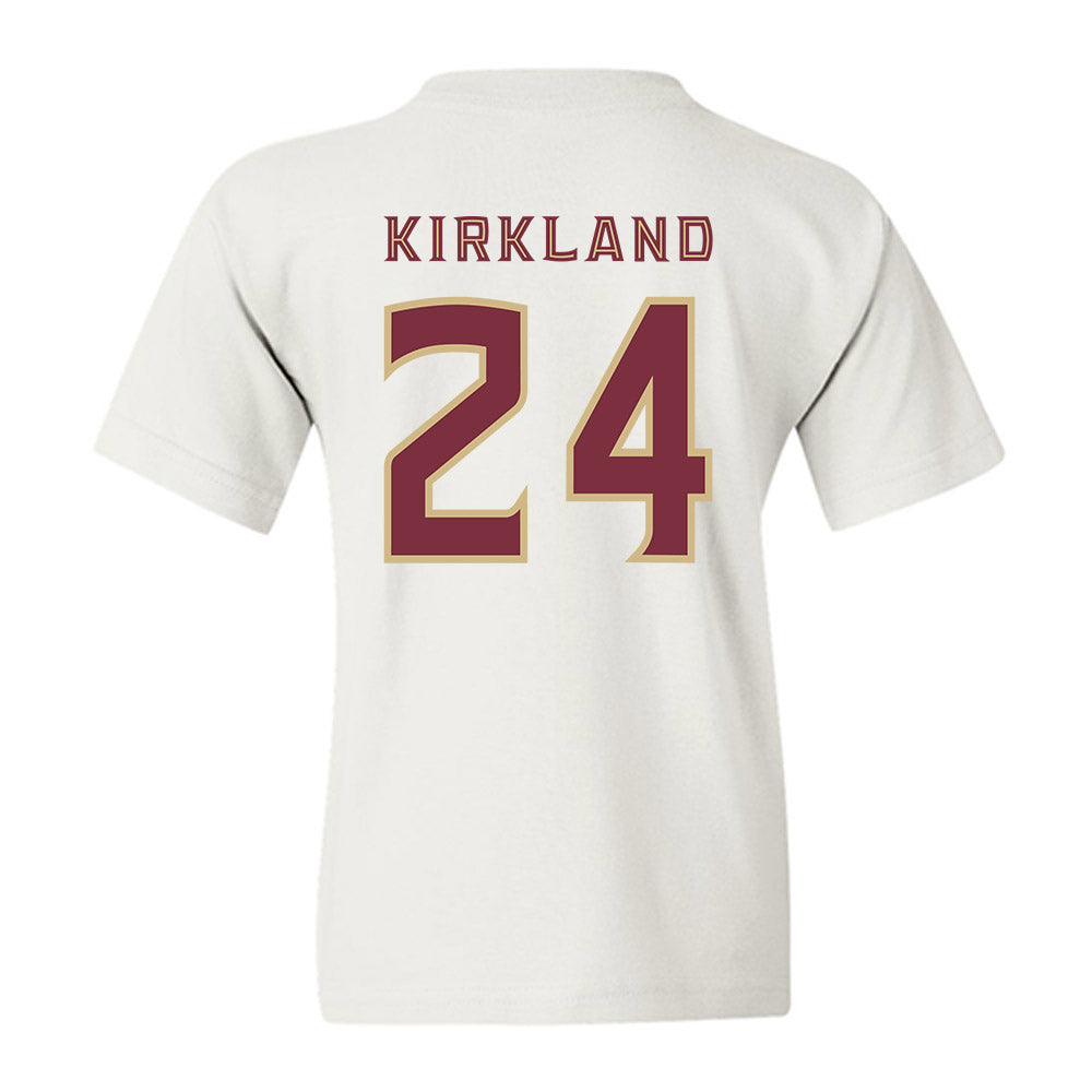 FSU - NCAA Football : K.J. Kirkland - Replica Shersey Youth T-Shirt-1
