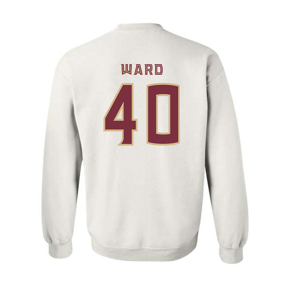 FSU - NCAA Women's Lacrosse : Lydia Ward - Replica Shersey Crewneck Sweatshirt-1