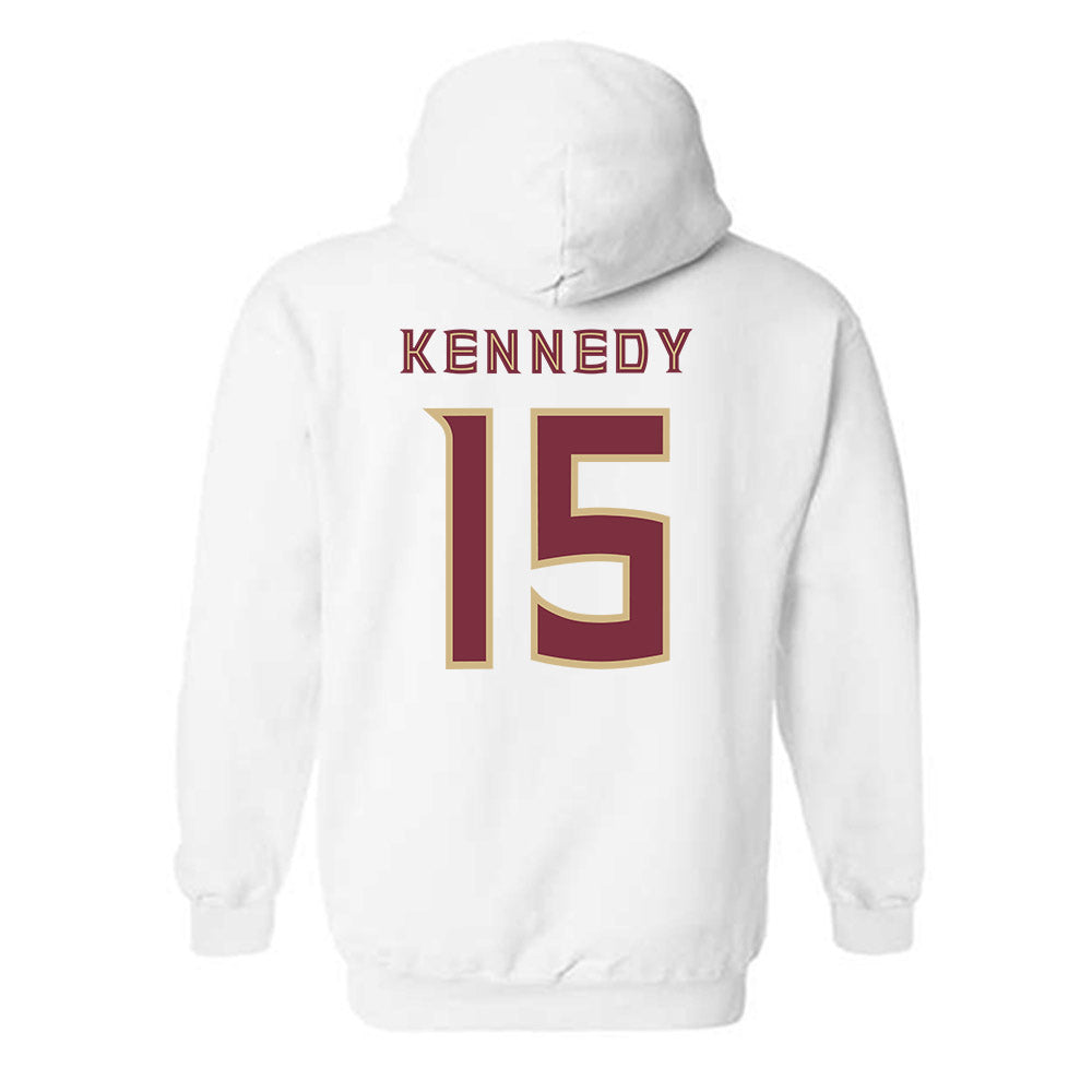 FSU - NCAA Football : Rylan Kennedy - Replica Shersey Hooded Sweatshirt-1