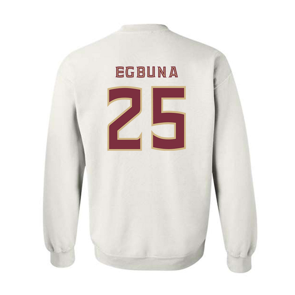 FSU - NCAA Women's Basketball : Joy Egbuna - Replica Shersey Crewneck Sweatshirt-1