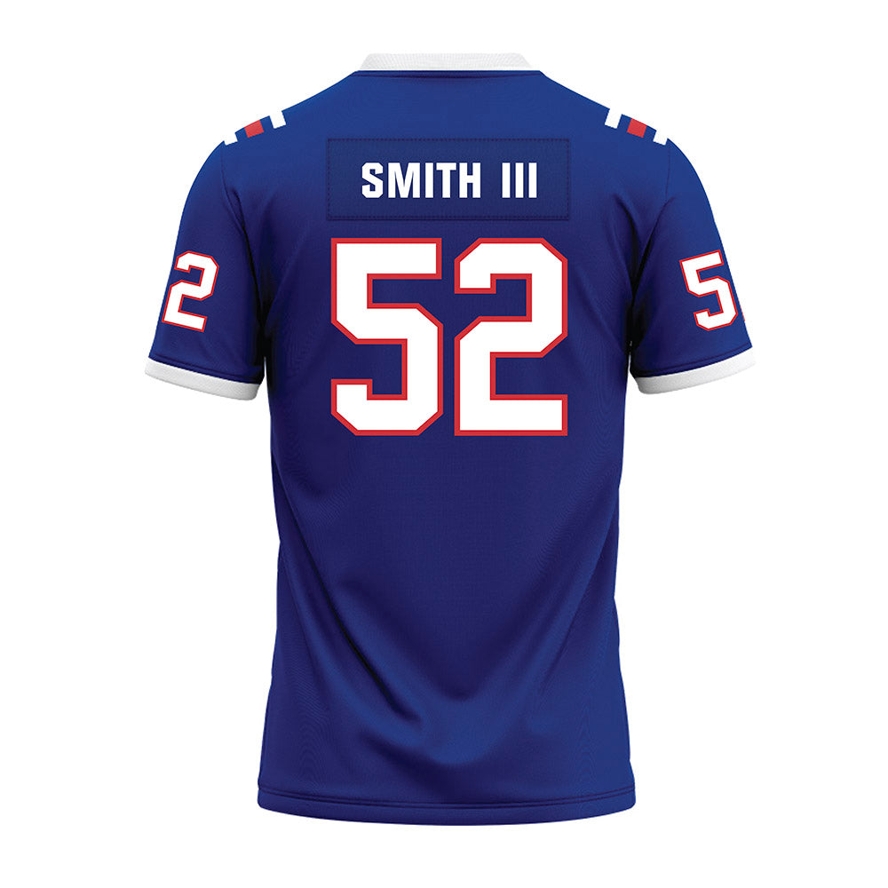 LA Tech - NCAA Football : Troy Smith III - Premium Football Jersey-1