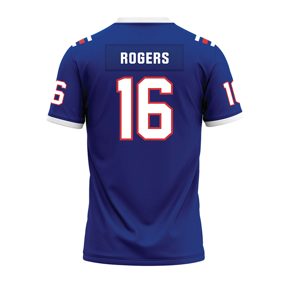 LA Tech - NCAA Football : Taeden Rogers - Premium Football Jersey-1