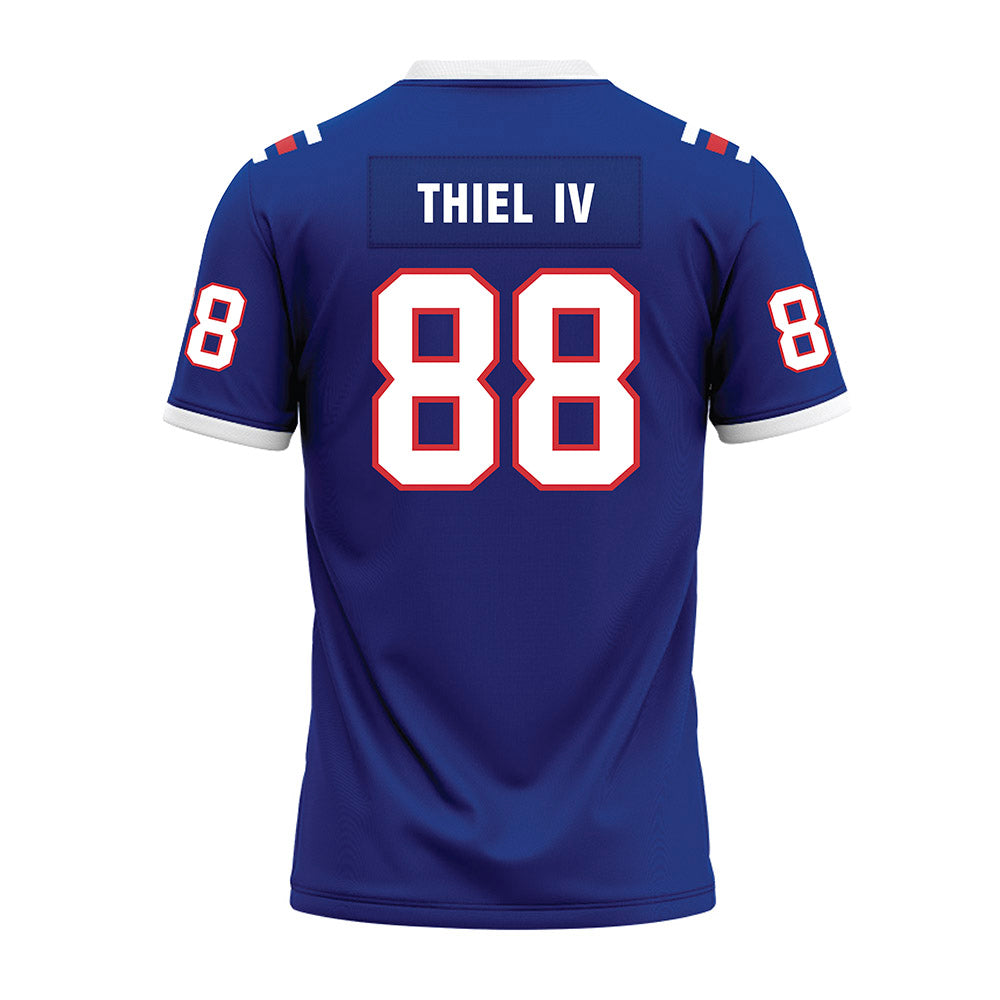 LA Tech - NCAA Football : Johnnie Thiel IV - Premium Football Jersey-1