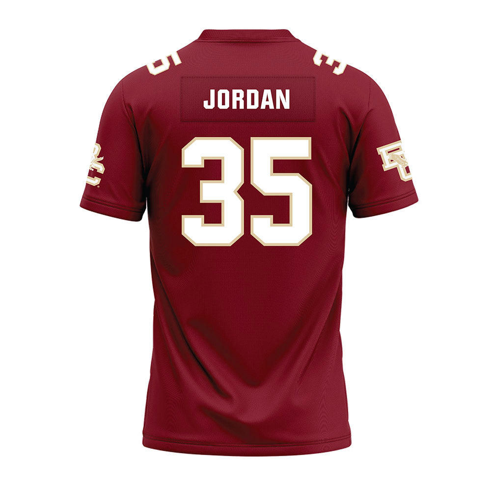 Boston College - NCAA Football : Chandler Jordan - Premium Football Jersey-1