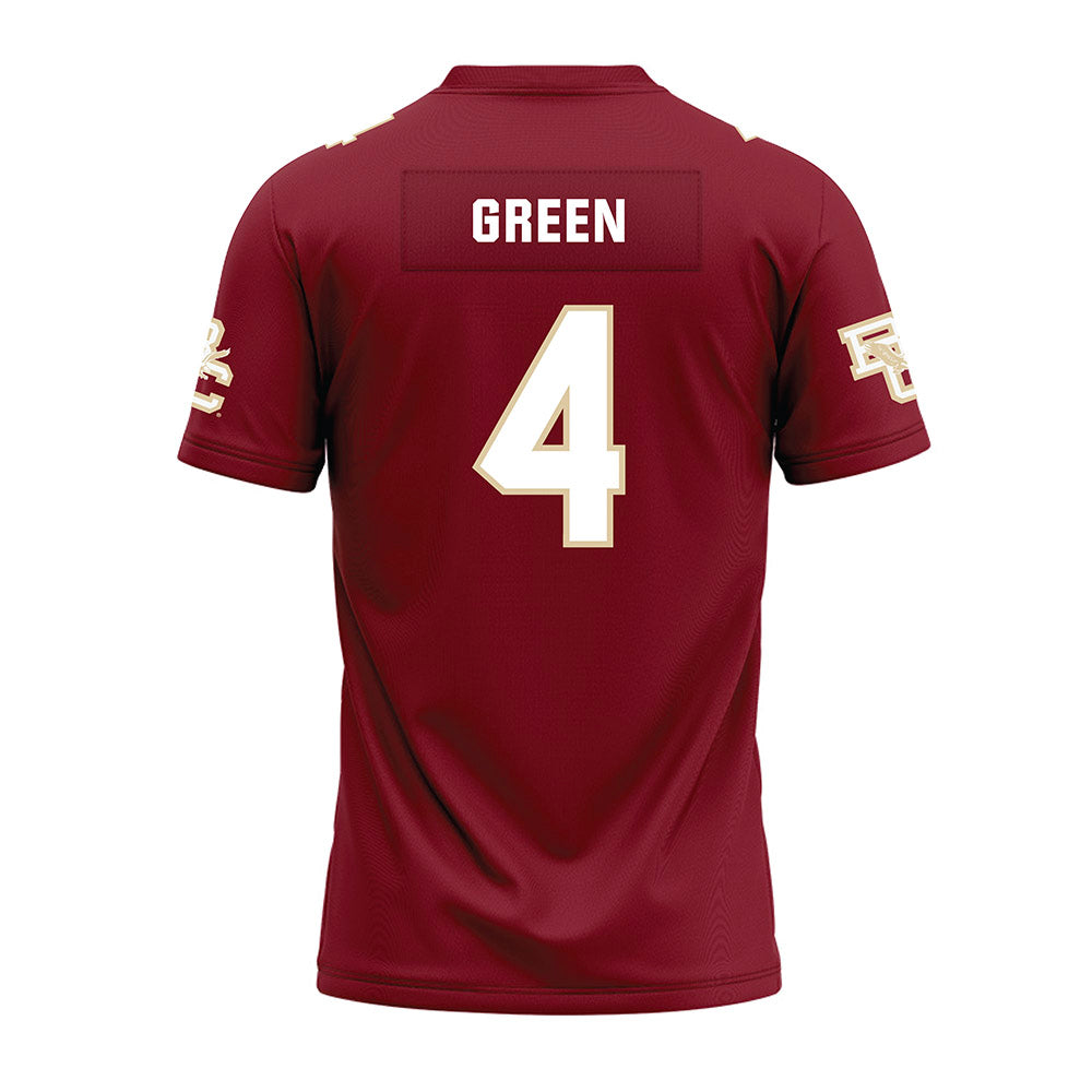Boston College - NCAA Football : Javarius Green - Premium Football Jersey-1