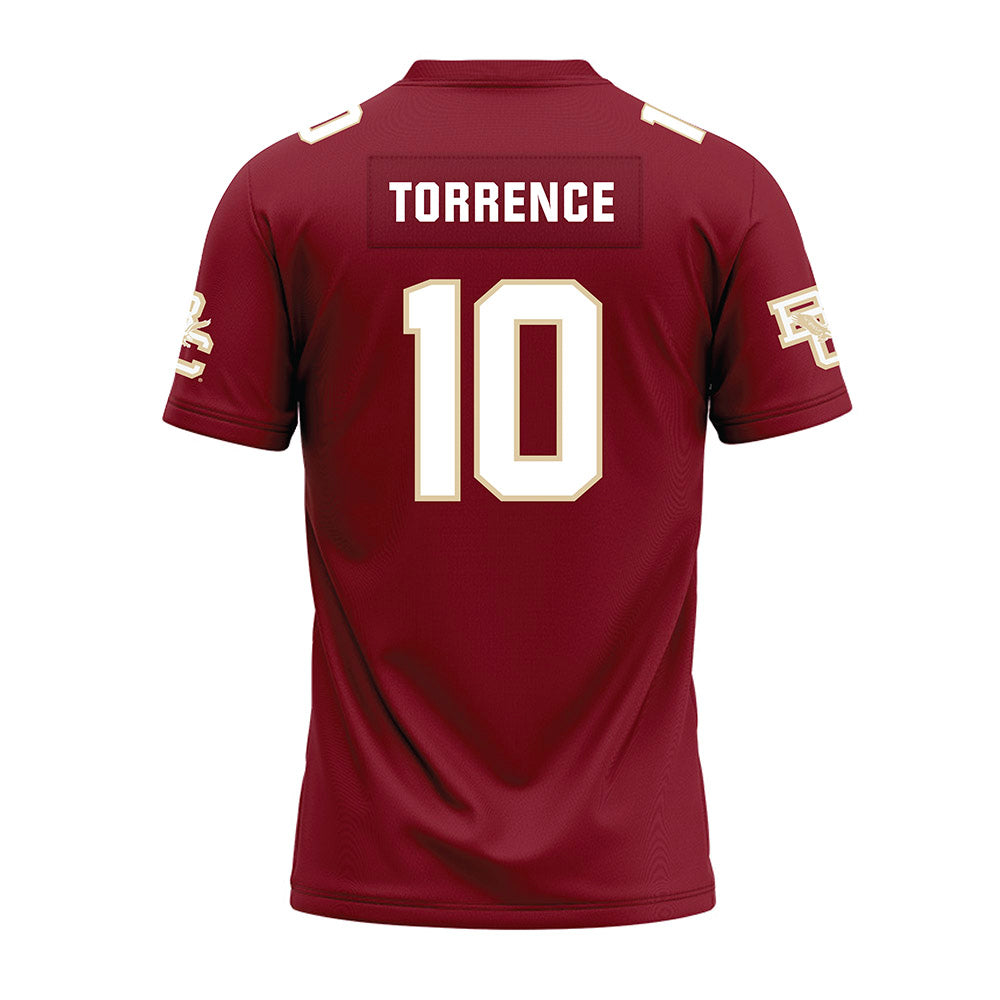 Boston College - NCAA Football : Syair Torrence - Premium Football Jersey-1