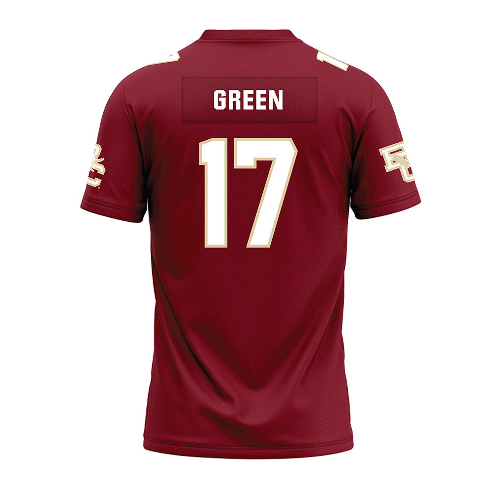 Boston College - NCAA Football : Dajon Green - Premium Football Jersey-1