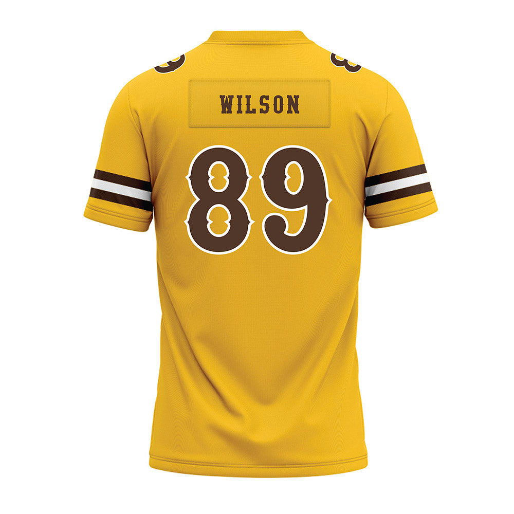 Wyoming - NCAA Football : Jacob Wilson - Premium Football Jersey-1