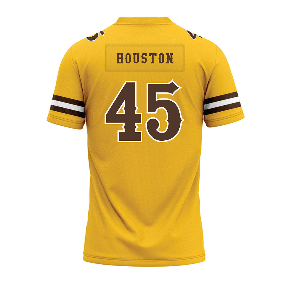 Wyoming - NCAA Football : Charlie Houston - Premium Football Jersey-1