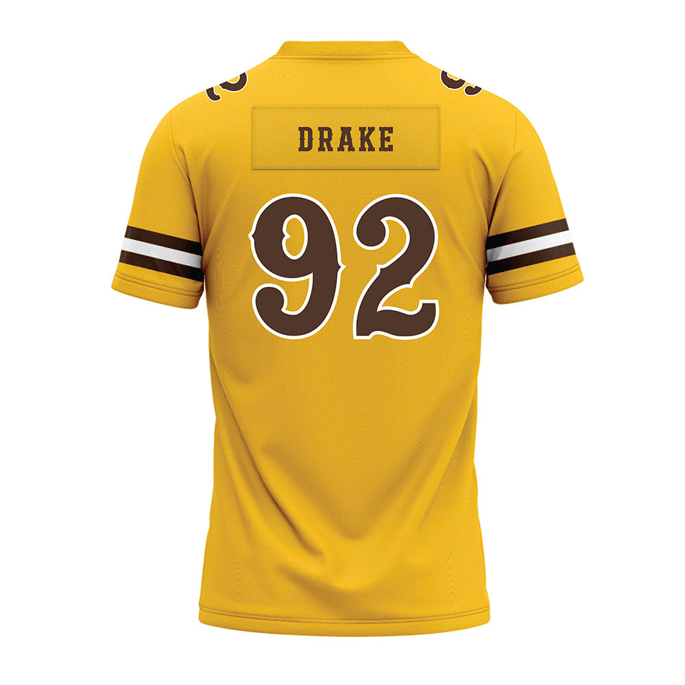 Wyoming - NCAA Football : Dante Drake - Premium Football Jersey