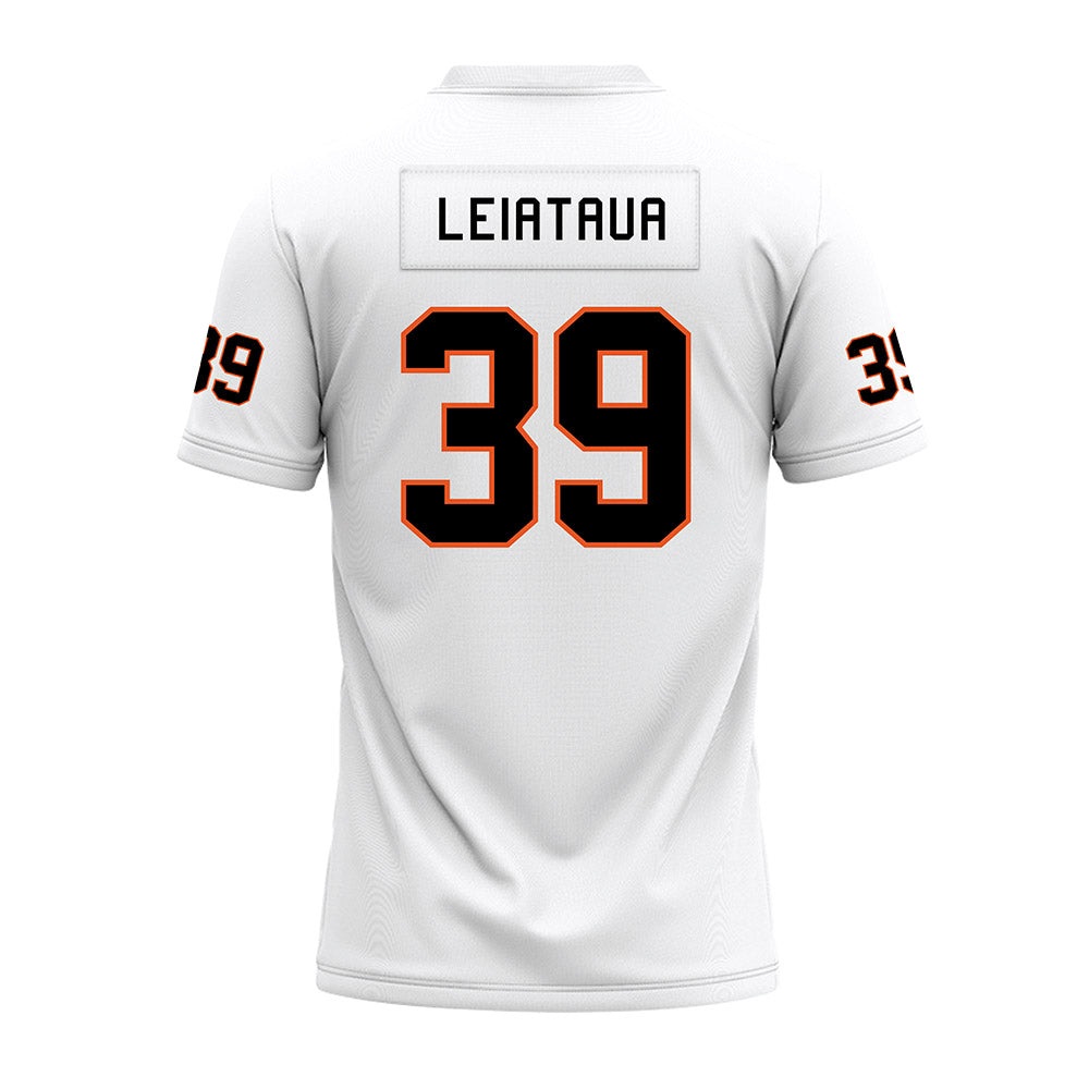 UTPB - NCAA Football : Eli Leiataua - Premium Football Jersey-1