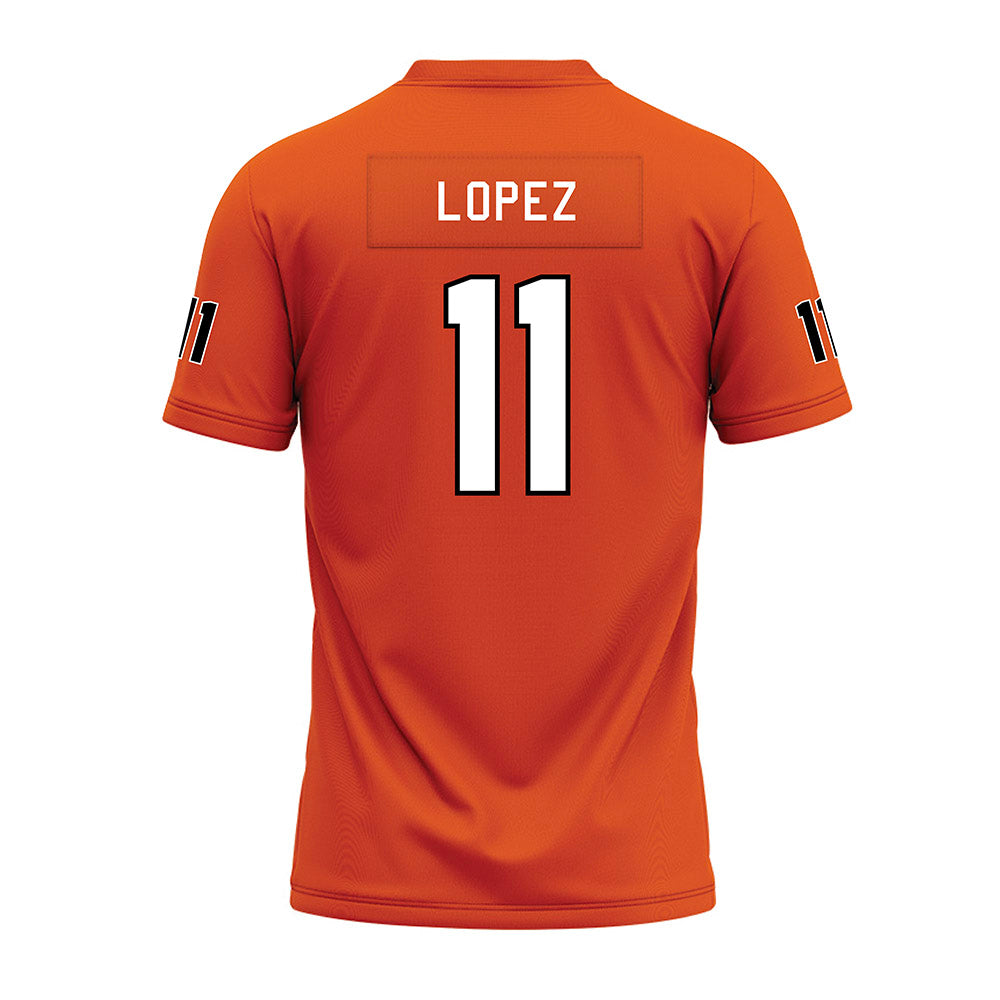 UTPB - NCAA Football : Dominic Lopez - Premium Football Jersey-1