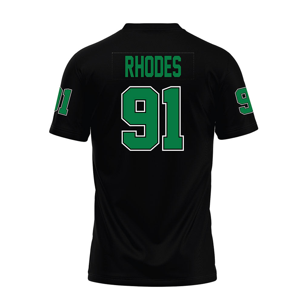 North Texas - NCAA Football : Davion Rhodes - Premium Football Jersey-1